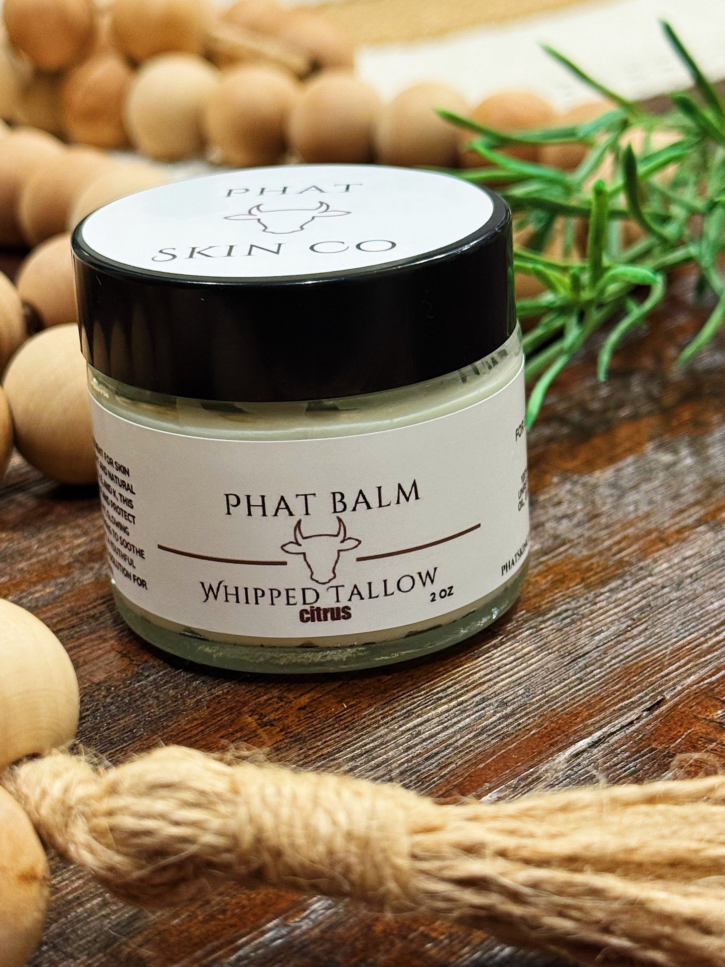 PHAT Balm Whipped Tallow - CITRUS